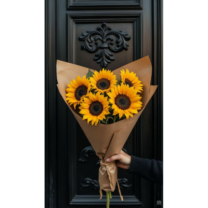 Подсолнухи в Актобе