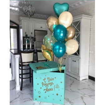 Букет с гортензией